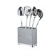 image 1 of Lovello Utensil Holder Shadow Grey Textured 20x10cm