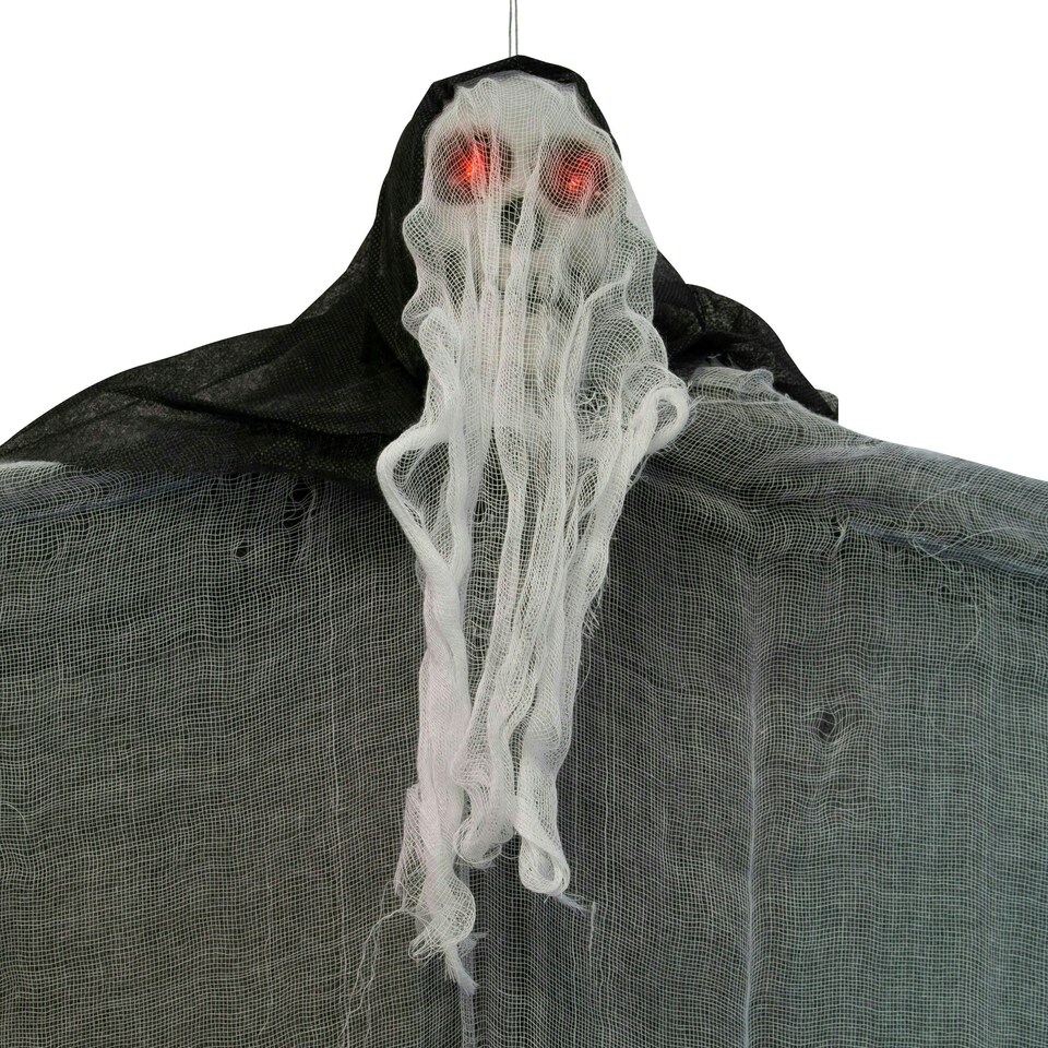image 1 of Hanging Ghoul Decoration with Light & Sound Effects
