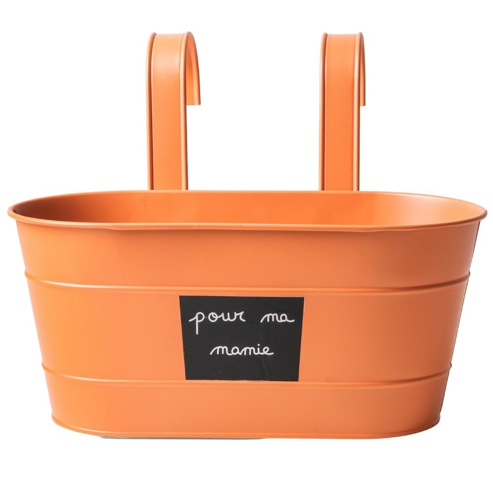 FabFinds Over Fence Chalk Planter Terracotta 26.5cm