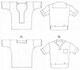 image 2 of Folkwear Patterns Two Middies Top Paper Sewing Pattern – Women’s & Men’s Top, UK Sizes Women's XS–2XL; Men's S–2XL, Intermediate
