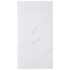 Living and Home Marble Wall Sticker Peel and Stick 10pcs - White | Multi