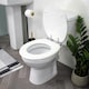 image 3 of Showerdrape Norfolk Soft Close White Wooden Toilet Seat