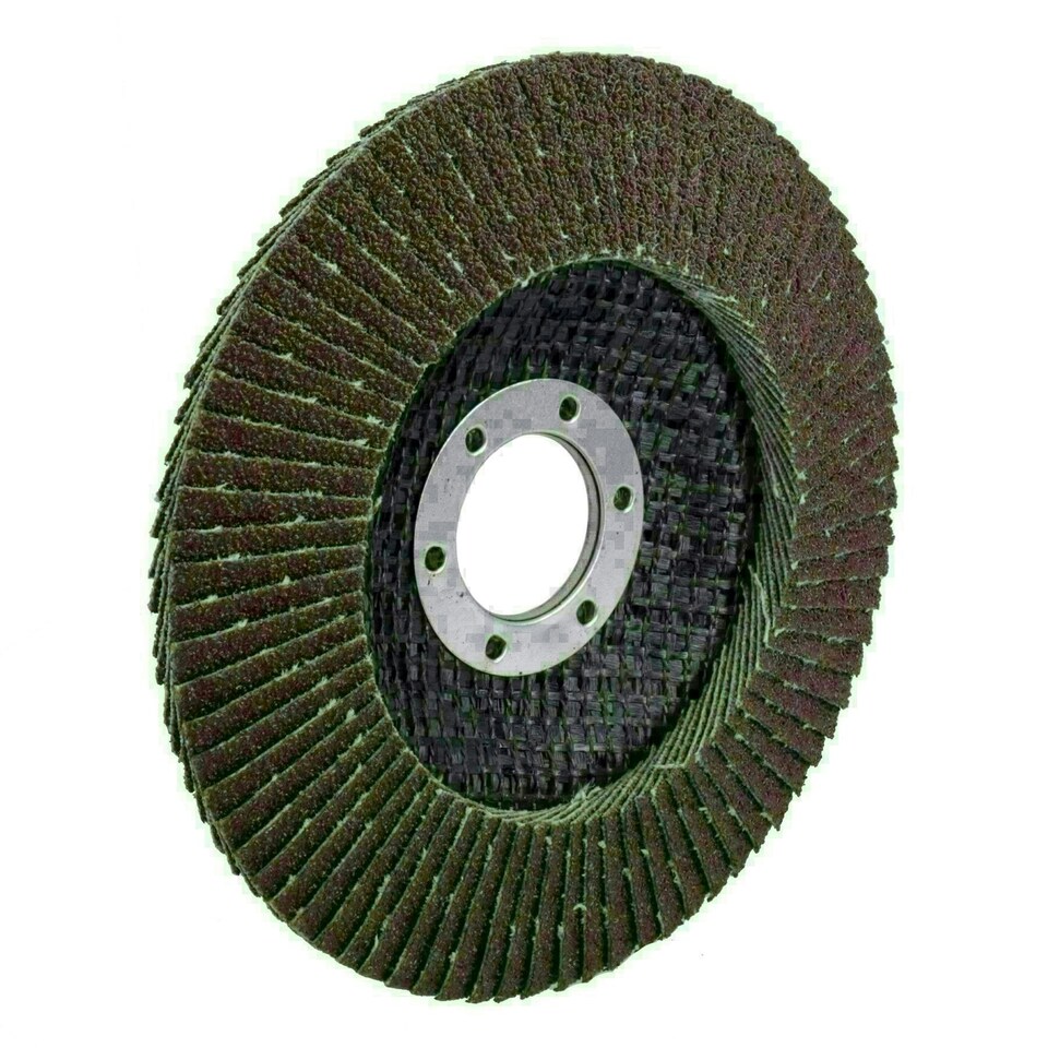 image 1 of Type 29 Premium Flap Grinding Sanding Discs 80 Flaps 80 Grit Medium 115mm 200pk