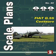 Scale Plans No. 80 FIAT G.55 Centauro Paperback Book
