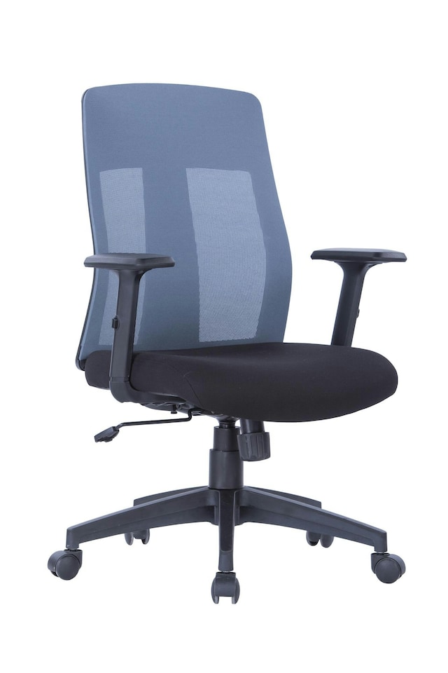 image 1 of Laguna Office Chair with wheels in grey