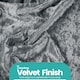 image 3 of Crushed Velvet Chair Band, Glitz Shiny Fabric Sashes - 1pc