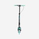 image 4 of Decathlon Kids' Scooter with Handlebar Brake and Suspension Mid 5 - Grey/Green
