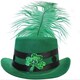 image 5 of St Patricks Day Dress with Irish Boa and Hat Green | XL