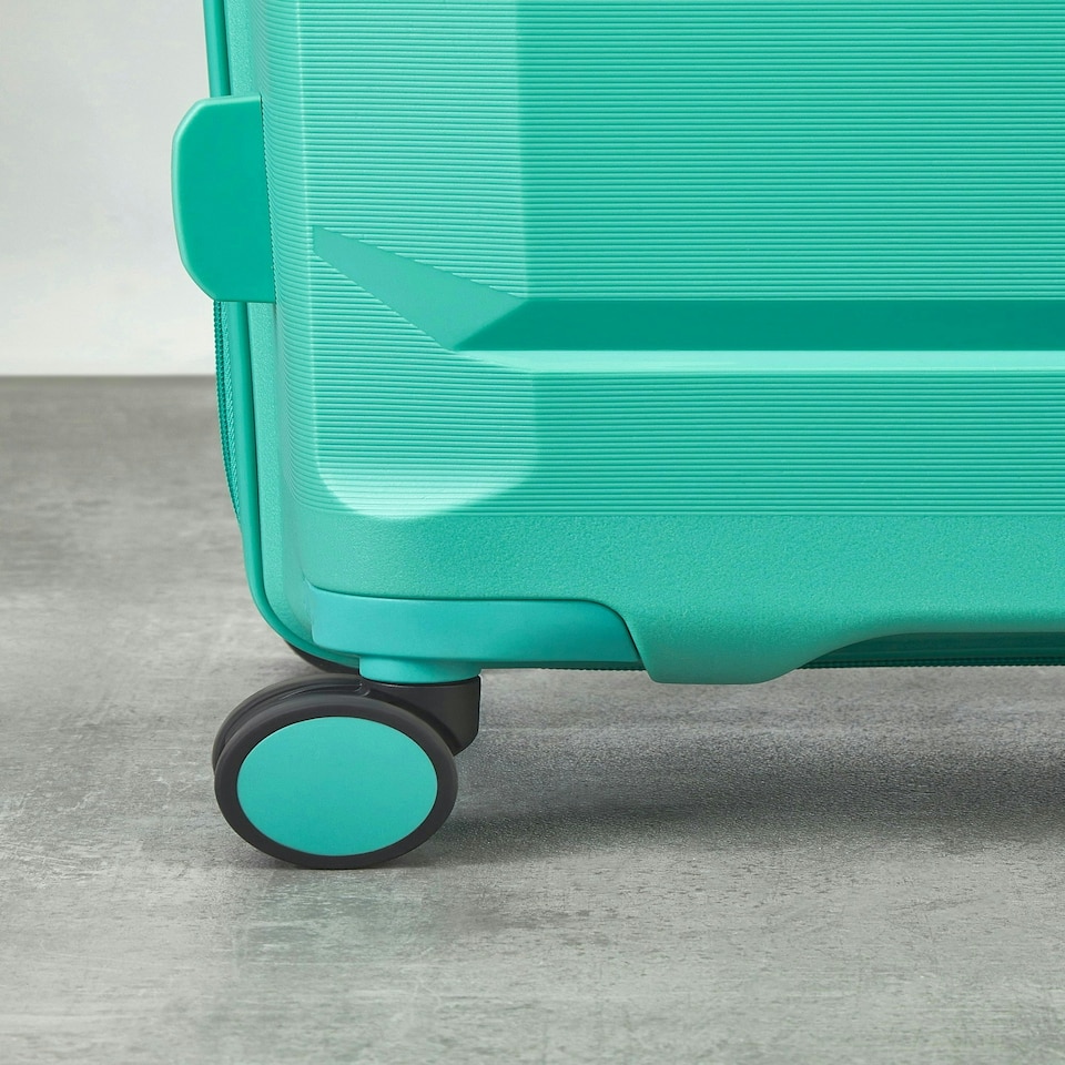 image 1 of Rock Tulum 3 Piece Set Suitcases Turquoise | Green | Large