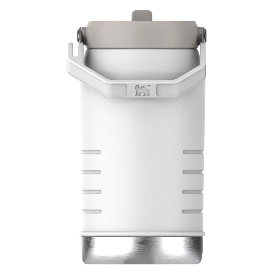 image 1 of IceFlow Flip Straw 2.0 Jug 1.9L Water Bottle | White | White | 1