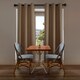 image 6 of Brown Blackout Curtains - Eyelet Thermal Curtain  - 66 x 72 Inch Drop - 2 Panel | Brown | One Size