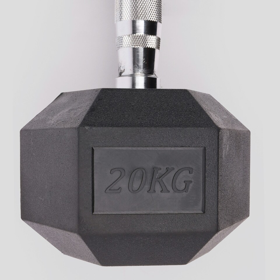 image 1 of Phoenix Fitness Pair of Hex Dumbbells - 20kg