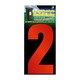 image 3 of Rowan 2 Reflective Bin Number - Red - One Size