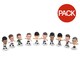 image 1 of Tottenham Hotspur FC Season 24-25 SoccerStarz Football Figurine (Pack of 11) - Multicoloured - One Size
