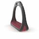 image 1 of Shires Compositi Premium Profile Stirrups Red | Size: Adults
Colour: Burgundy