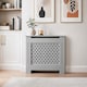 image 1 of Medium Radiator Cover MDF Wooden Home Decorative Modern Design | Grey