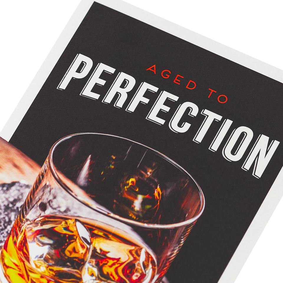 image 1 of Birthday Card for Him/Friend | Whiskey Design