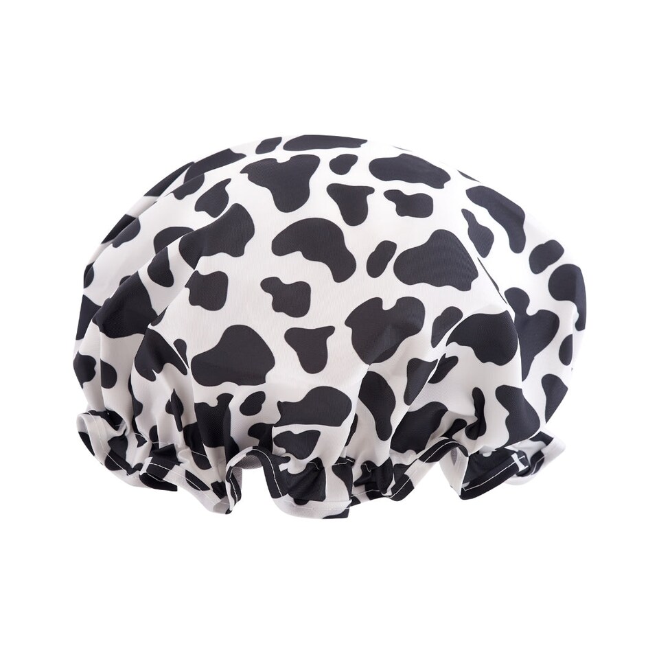 image 1 of SMUG Shower Cap - Cow Print