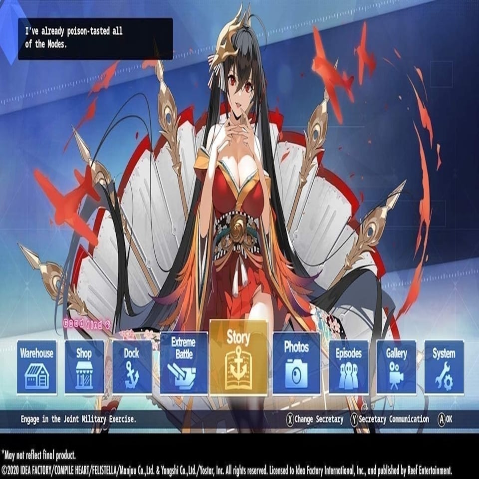 image 1 of Azur Lane: Crosswave (Commander's Calendar Edition) Switch