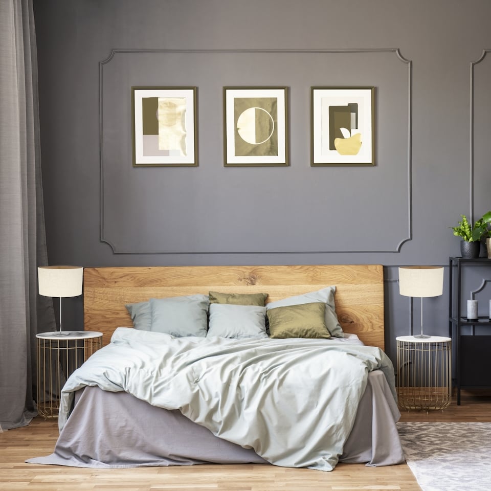 image 1 of Contemporary and Sleek Taupe Stitched Effect Linen Fabric Oval Lamp Shade | Cream