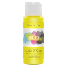 Artiste Acrylic 2Oz - Neon Yellow - Docraft - DOA 766074 Multi
