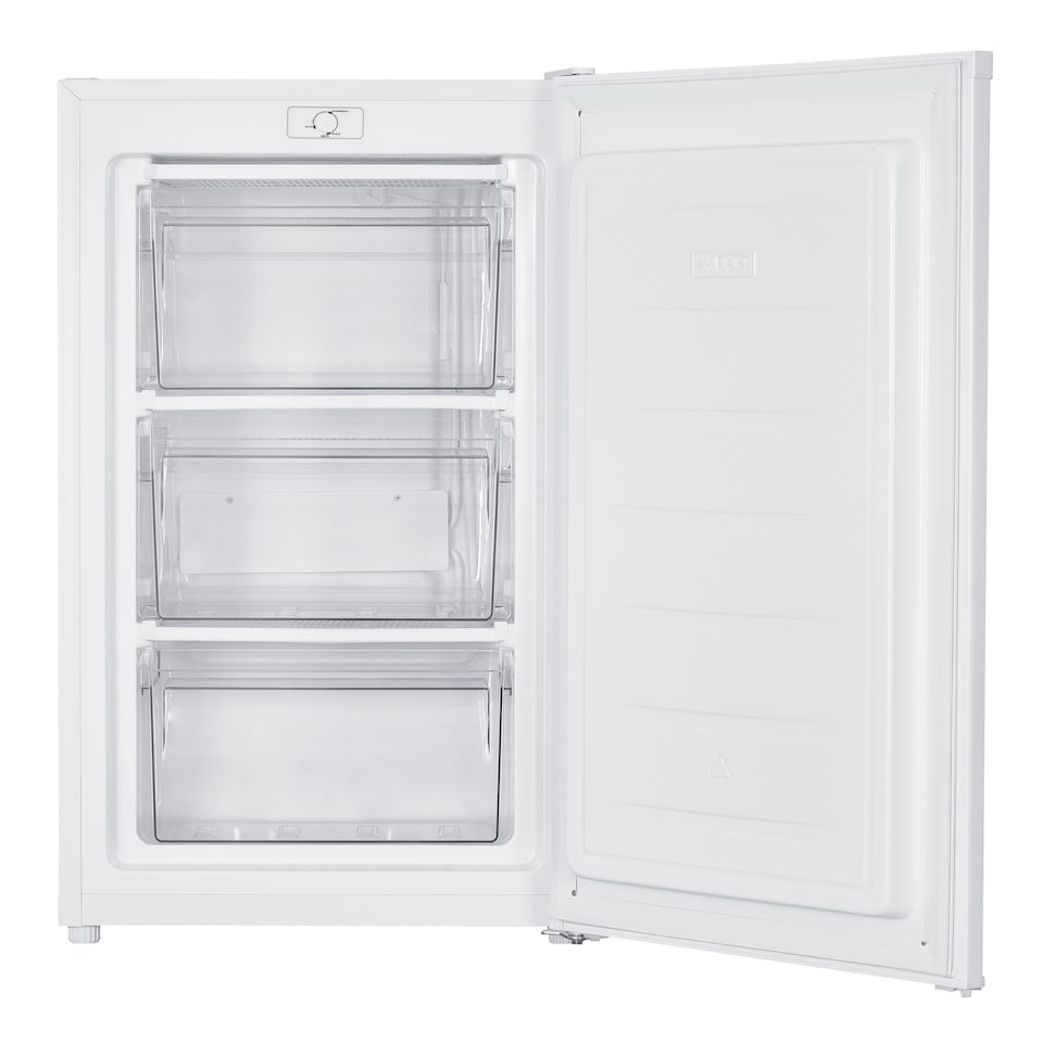 image 1 of HYE Under Counter Freezer 60 Litre Freestanding 48cm Reversible Door - White - RF01UCFR60W01