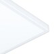 image 7 of EGLO Fueva 6 Ultra-Slim White Square LED Ceiling Light WBS White