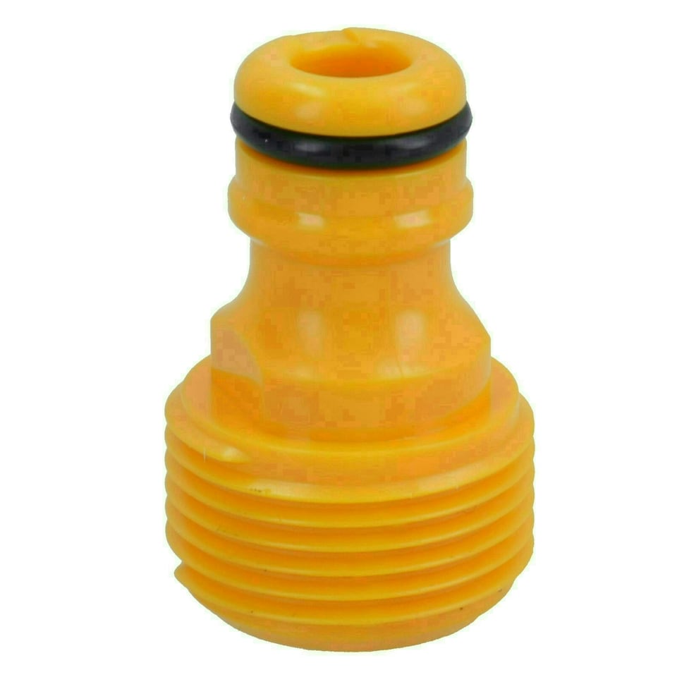 image 1 of Hozelock Accessory Adaptor Connector 3/4in BSP Sprinkler Female to Male 2PK