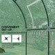 image 7 of Outsunny Walk in Polytunnel Greenhouse with Roll-up Window and Door, Green