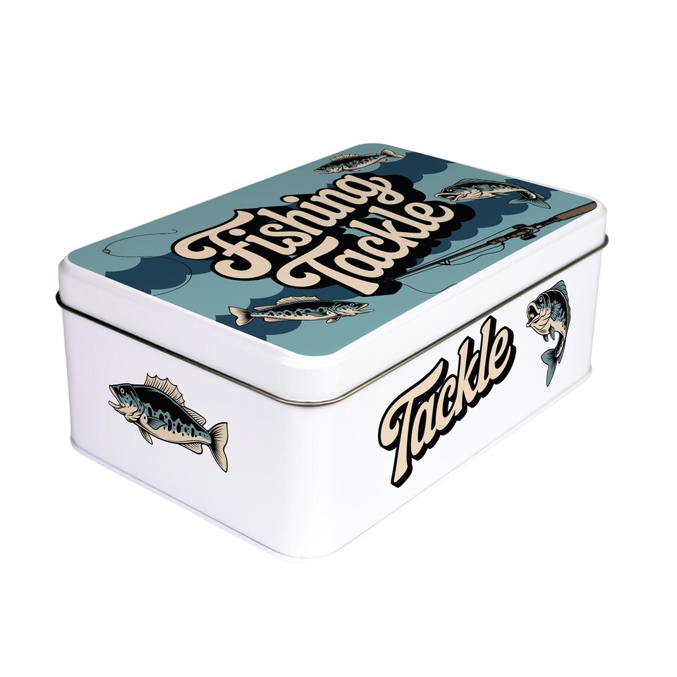 image 1 of Fishing Tackle Tin