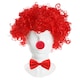 image 1 of 3 Piece Red Nose Set - Red Nose, Wig & Satin Bow Tie Red | One Size