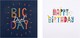 image 4 of Multipack of 20 in 4 Colourful Designs Birthday Cards