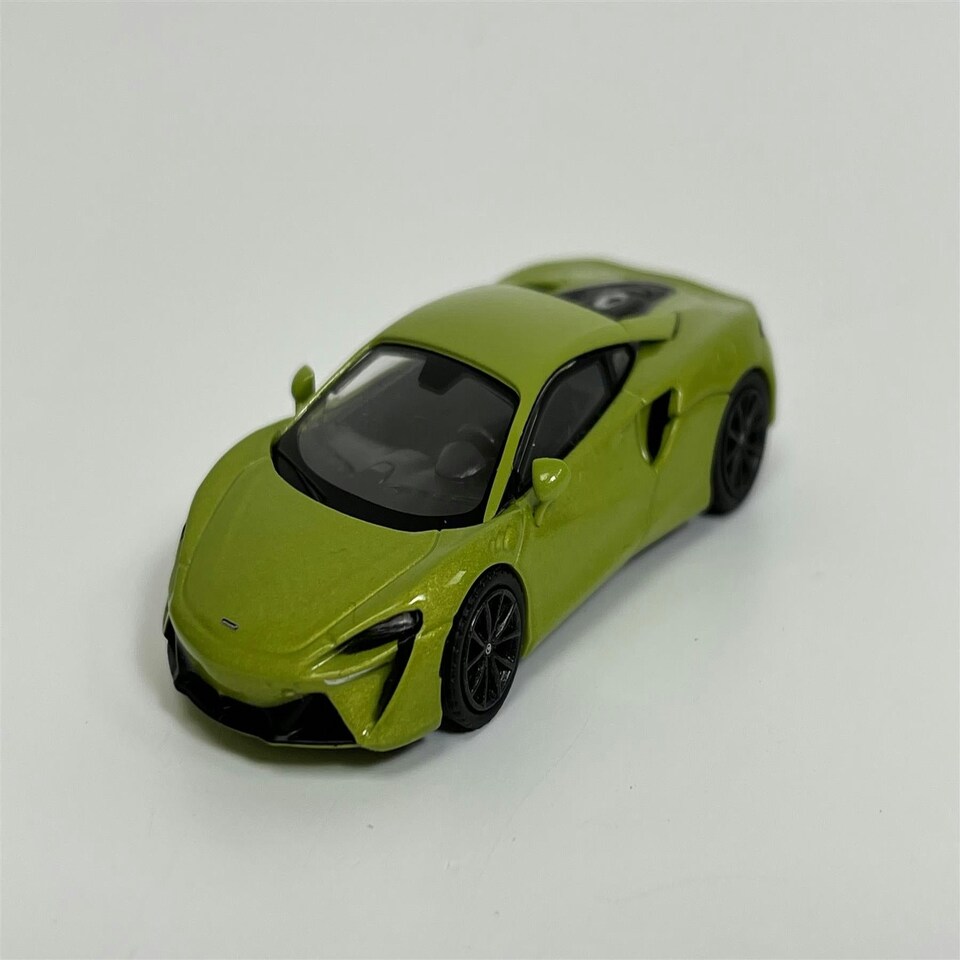 image 1 of McLaren Artura Flux Green LHD 1:64 Scale Mini GT MGT00496L