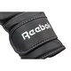 image 7 of Reebok Boxing Gloves — White/Black Synthetic Leather Training Gloves with Hook and Loop Strap (12oz) | Black | White/Black | 12oz