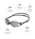 image 2 of Speedo Aquapulse Pro Mirror Swim Goggle
