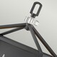 image 2 of Hinkley Stinson Lanterns Pendant Ceiling Light Black with Polished Nickel
