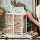 image 7 of Large Jewellery Organiser Box With Storage Drawers White