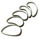 image 3 of 330mm x 10mm Mixed Grit Durable Abrasive Sanding Power File Belts Sander 10pk