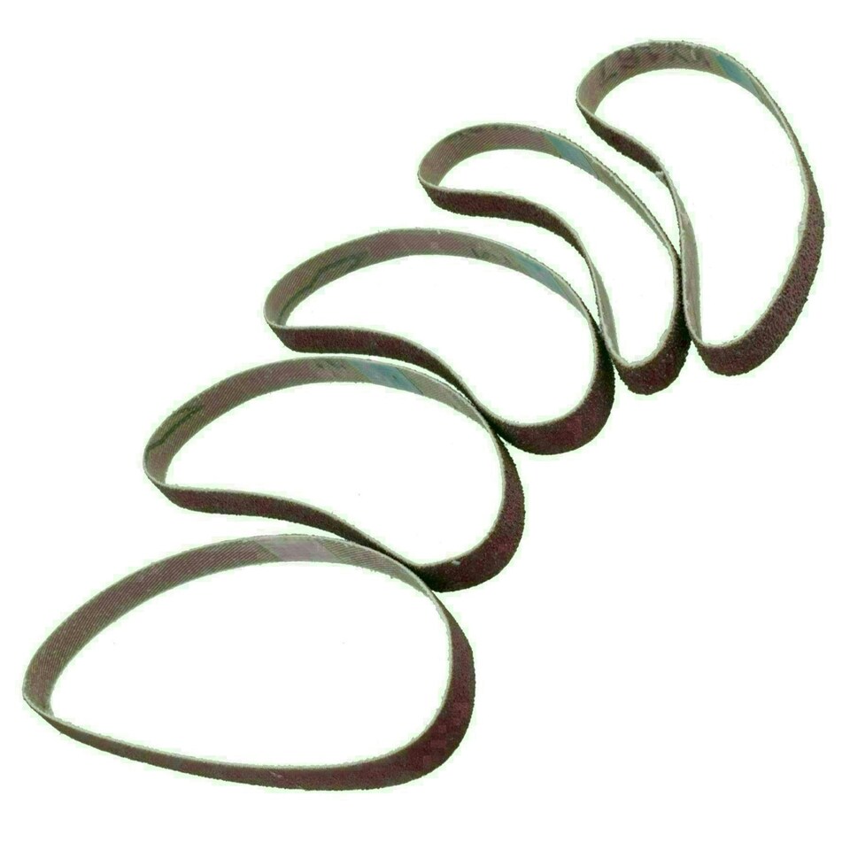 image 1 of 330mm x 10mm Mixed Grit Durable Abrasive Sanding Power File Belts Sander 10pk