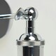 image 2 of ValueLights Lloyd Polished Silver Wall Light and E27 Radio Valve LED 4W Warm White 2700K Bulb