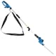 image 1 of Hyundai 20V 450mm Cordless Long Reach Pole Hedge Trimmer, 2.6m Long Reach, 2.0Ah li-ion Battery & Charger