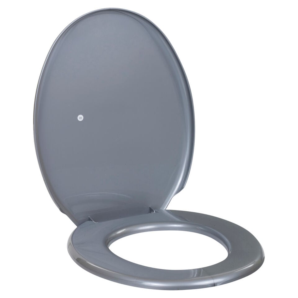 image 1 of Coloured Universal Toilet Seat | Grey | 1