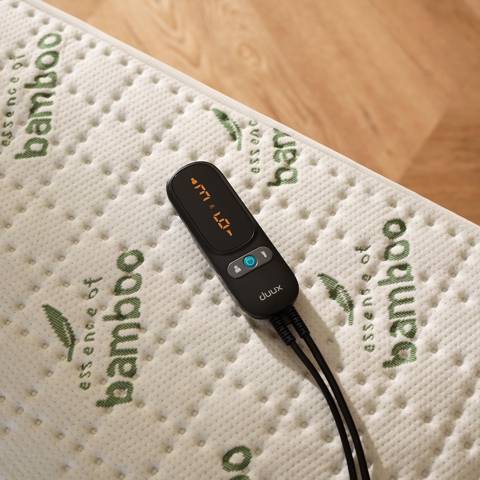 image 1 of Duux Snooze Heated Underblanket, Electric Blanket for Bed