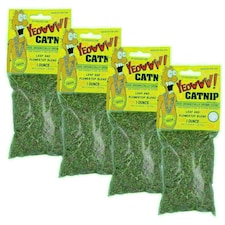 4PK Resealable Easy to Use 100% Organic Catnip Cat Nip Cat Supplies 1oz Bag