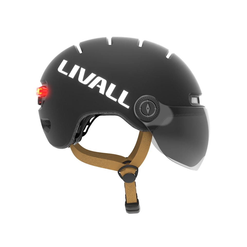 image 1 of L23 Smart Urban Cycling Helmet - Black - 57-61cm