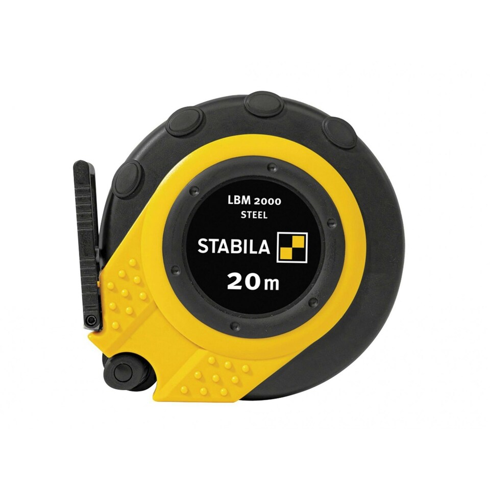 Stabila Lbm 2000 Closed Steel Tape 20m (width 13mm) (metric Only) - Multi Colour - One Size