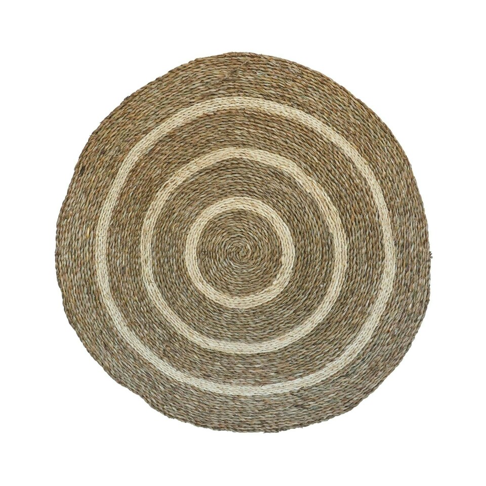 image 1 of Water Hyacinth Christmas Tree Mat White