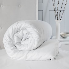 4 Season 3 in 1 All Season Duvet (9.0 + 4.5 Tog ) Detachable Soft Touch Microfibre Duvet Single | White