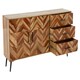 image 2 of Interiors by Premier Two Door Mango Wood Sideboard Brown