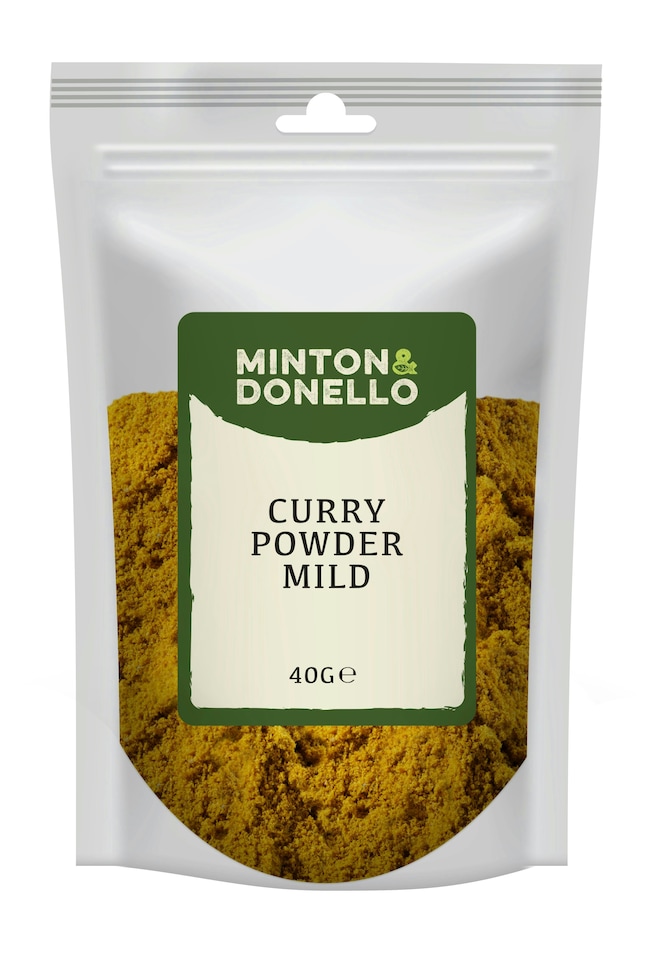 image 1 of Minton & Donello Mild Curry Powder 10 x 40g